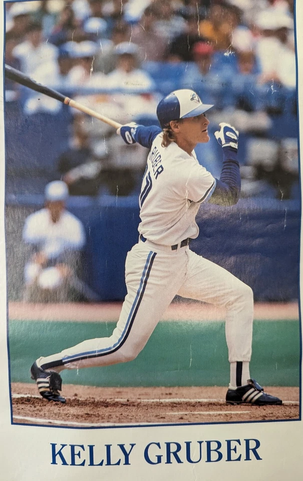 Vintage MLB Baseball Posters Toronto'91 All-star Game 34x22  - Image 3 of 4