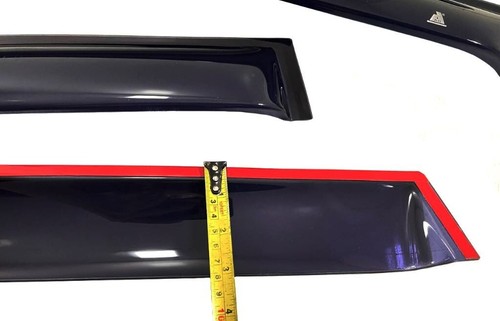 New Toyota Corolla AE80 Sedan Door Window Visor Guard Weather Shield 1984-87 - Picture 3 of 3