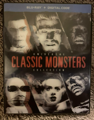 Universal Classic Monsters Collection - Blu-ray Digital Fast 3d
