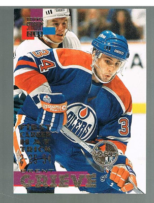 1994/95 Topps Stadium Club MEMBERS ONLY Brent Grieve #257