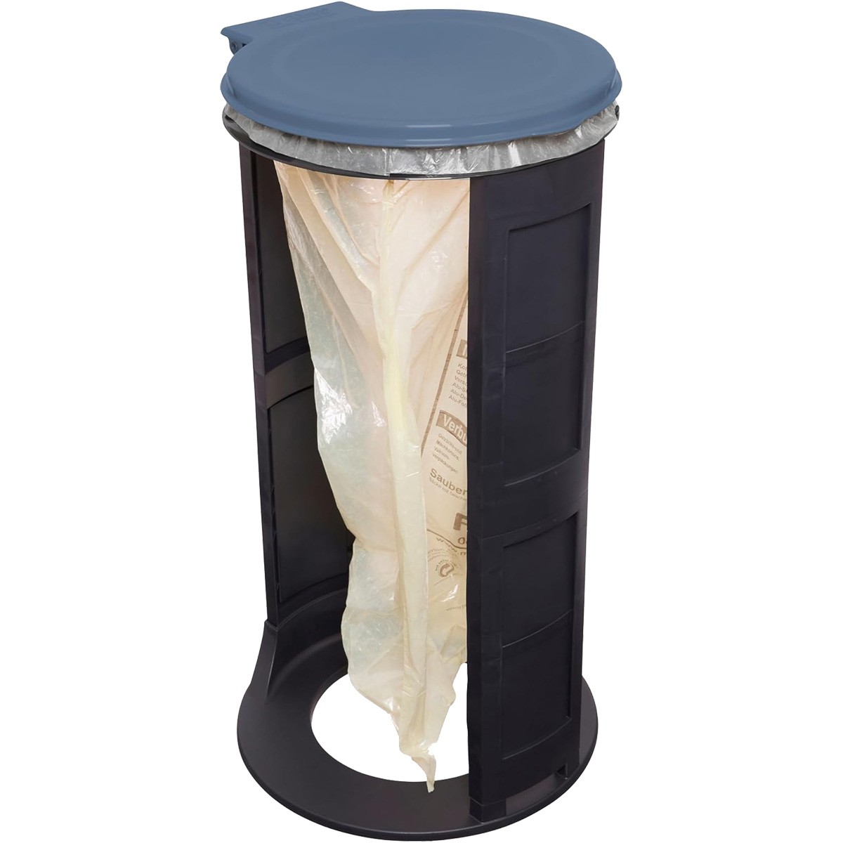 Gies Soporte Bolsa de Basura Ecoline para Cubo la Hasta Aprox. 120 Litros Negro