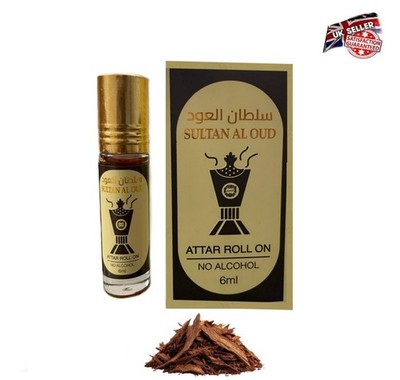 Oud Mood Agarwood Konzentriertes Parfümöl Attar ittar Reisegröße 6 ml