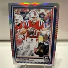 2025 Panini Donruss Optic - Drake Maye #47 Silver Holo Prizm. Patriots