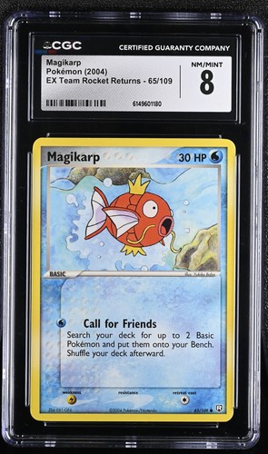 Magikarp graded CGC 8 for sale on eBay