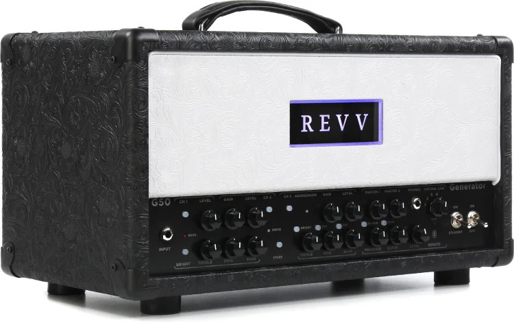 Revv Generator G50 50W/10W Tube Amplifier Head - Western Tuxedo, Sweetwater