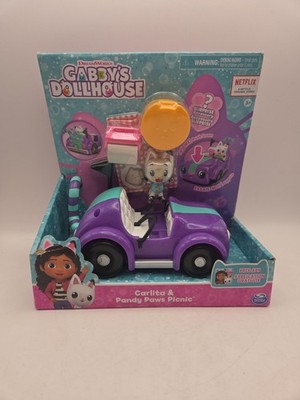 Gabby出品　まとめて NIB Sealed Gabby's Dollhouse CARLITA & PANDY PAWS Picnic Car Brand