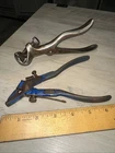 2 Antique Saw Set Tools, 1 Morrill’s & Unknown Maker Blue One.