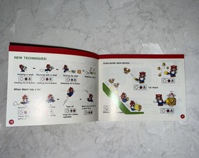 "Super Mario Bros 3" Nintendo NES Manual Instruction Booklet Original Authentic