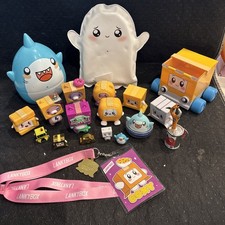 LankyBox Merch Toy Lot Of 18 Figures LankyBox Container Fidgets Boxy