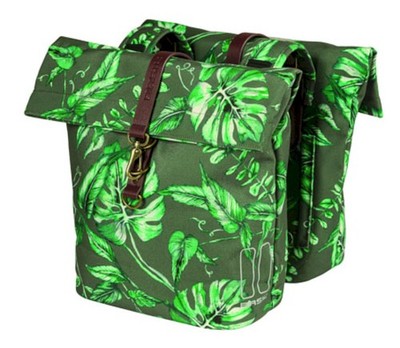BASIL Doppelpacktasche Ever-Green  Befestigung: Universal Bridge System | thymia