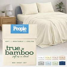 Sheets Set King Size - Silky Soft Luxe 4 Piece Bed Sheets with Breathable M...
