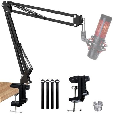QuadCast Mic Arm Boom Stand for Blue Yeti HyperX QuadCast Fifine AM8 Microphone