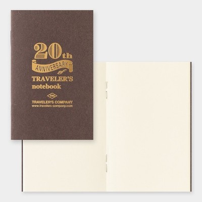 TRAVELER'S notebook Card Size 20th Anniversary Set Color Brown | eBay