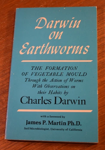 Darwin On Earthworms Formation of Vegetable Mould Bookworm Publishing 1976