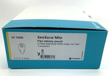 8 Coloplast 12284 SenSura Mio Flex 2-PC Drainable Pouches 2-3/4" Expires 2028