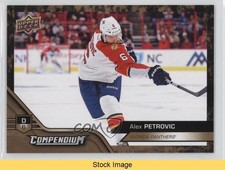2016-17 Upper Deck Compendium Gold Alex Petrovic #118 READ 4i0