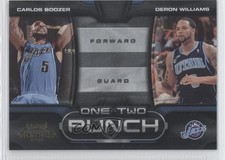 2009 Playoff Contenders One-Two Punch Gold /100 Carlos Boozer Deron Williams 0q0