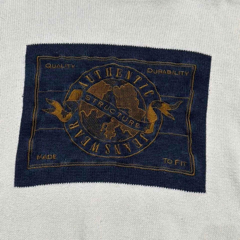 Vintage Structure Cozy Embroidered Knit Sweater   - Image 2 of 4