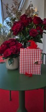 Red Leather notebook cover A5. Red leather weekly planner just 1 in the world