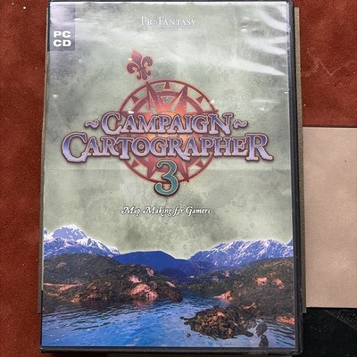 Pro Fantasy Software Campaign Cartographer 3  PC CD Map Making For Gamers