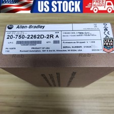 New Factory Sealed Allen-Bradley 20-750-2262D-2R PF750 IO MODULE 207502262D2R