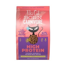 Tiki Cat Born Carnivore High Protein for Cats Kittens Food - 11.1 Lb