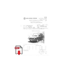 1967 Honda N360 Form of Recognition J.A.F. (homologation sheet) PDF (uk)