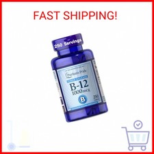 Puritan's Pride Vitamin B-12 1000Mcg Timed Release Caplets  Dietary Supplement