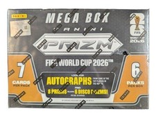 2026 Panini Prizm FIFA World Cup Soccer Hobby Mega Box #KSA