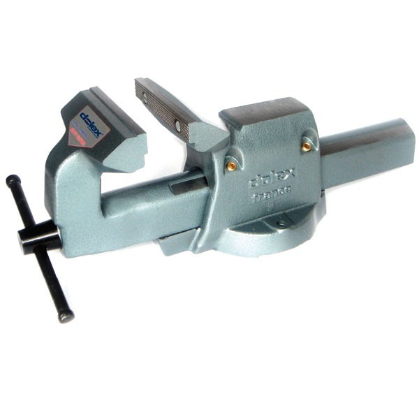 Étau réglable acier DOLEX 150mm pour immobiliser les pièces lourdes sans jeu