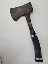 Vintage ESTWING Hatchet USA with Leather Stack Handle 13"