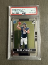 CALEB WILLIAMS🔥2024 Donruss Optic 2014 Retro Series #1 (RC) PSA 10 Gem MT 💎CHI