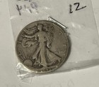1945 D Silver Walking Liberty Half Dollar F-VF — photo 1