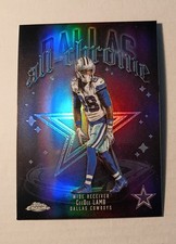 2025 TOPPS CHROME CEE DEE LAMB ALL CHROME REFRACTOR #ACT-8 DALLAS COWBOYS