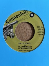 Big Lee Dowell - What I Done Wrong-CBLL04, 7” Vinyl. Modern Soul, Northern Soul