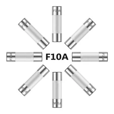10A 250V 5x20MM Fast Blow Ceramic Fuses 10 Amp 250 Volt 0.2 x 0.78 Inch Fast-Act
