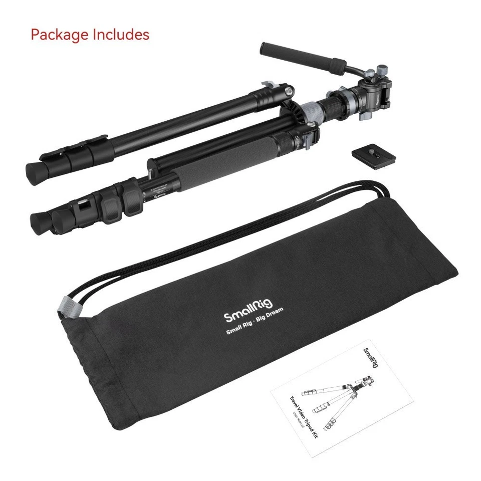 SMALLRIG TRAVEL VIDEO TRIPOD KIT 4221 - Image 2 of 4