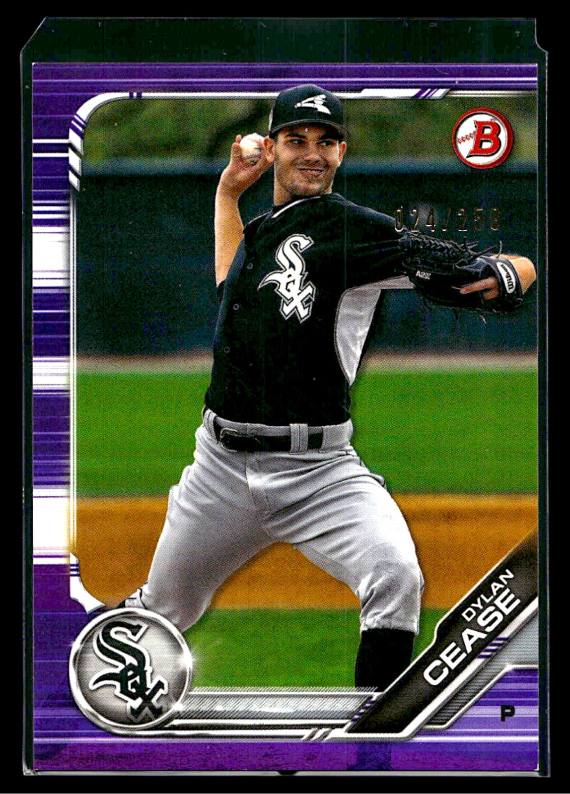 Dylan Cease 2019 Bowman #BP-113 Prospects Purple #/250