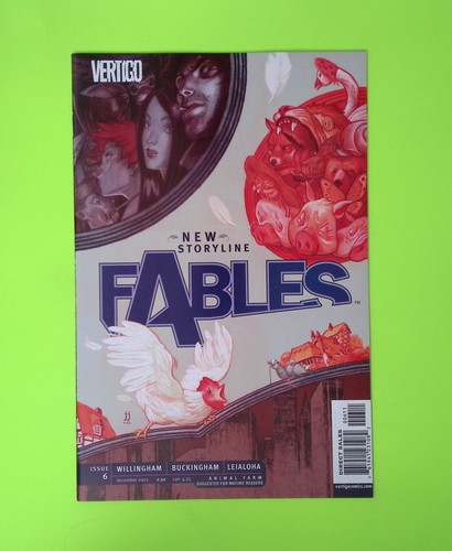Fables #6 2002 Vertigo High Grade Comic Book X252-200