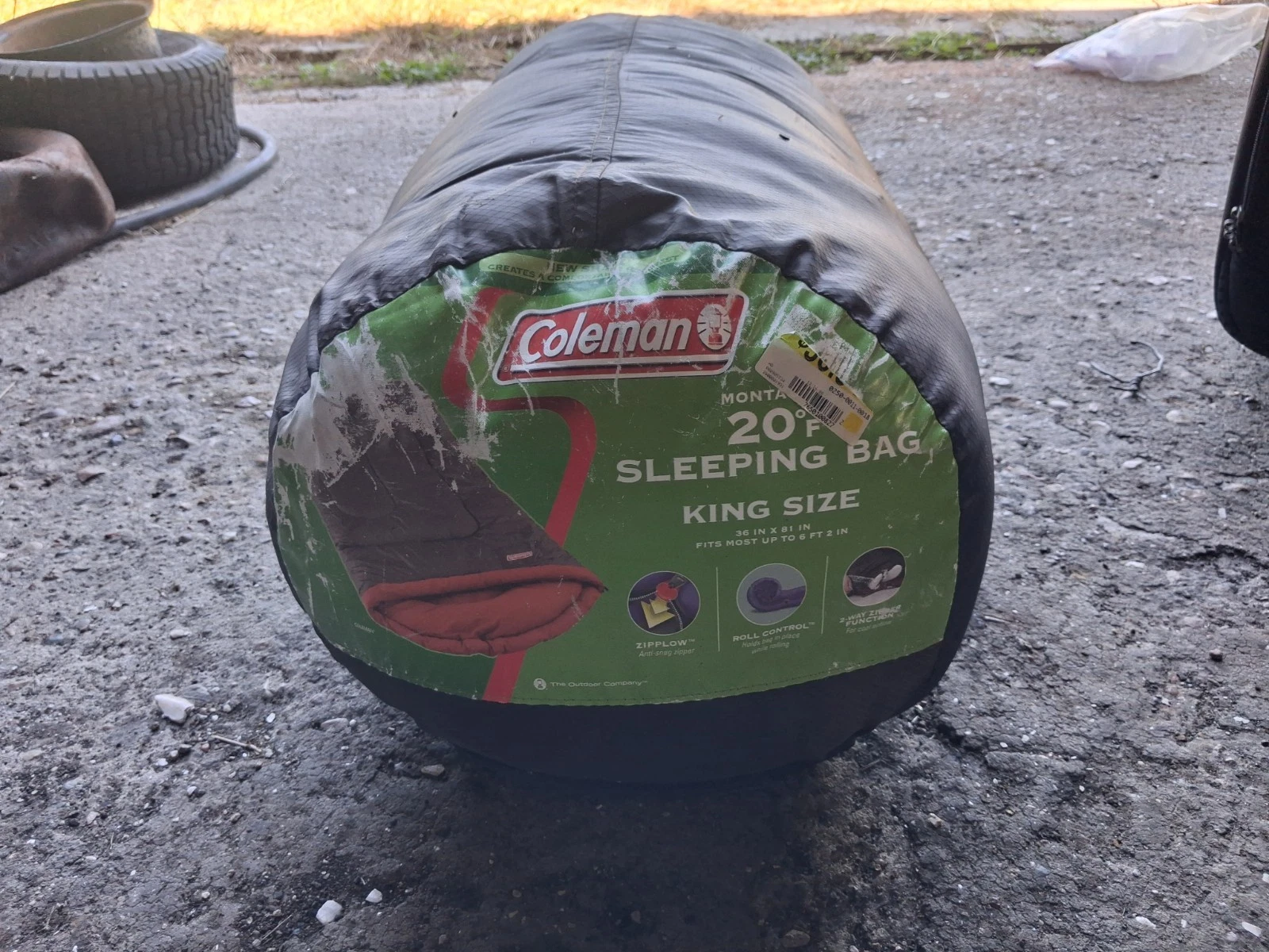 Vintage Coleman King Size Sleeping Bag 20 F 36x81 Up To 6’2” New
Opens in a new window or tab