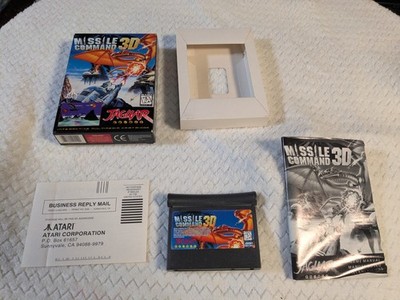Atari Jaguar Missile Command 3D Complete in Box