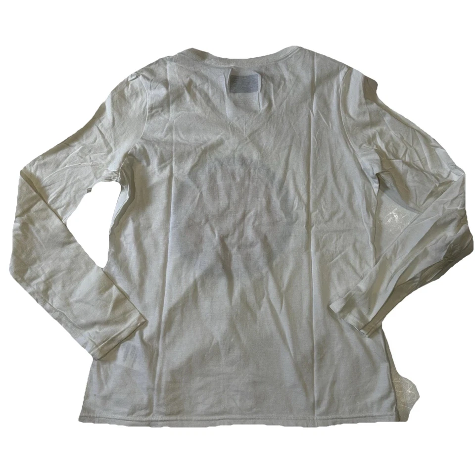 Detroit Pistons Women’s Fanatics Long Sleeve V-Neck Shirt White Size M New - Image 4 of 4