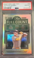 2024 PANINI THREE AND TWO FULL COUNT #22 JACKSON MERRILL 57/99 PSA 10 GEM MT