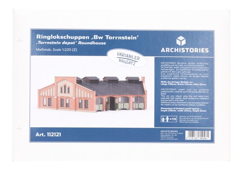 112121 Archistories Calibre Z Torrnstein Depot Roundhouse Kit | Condition: Used