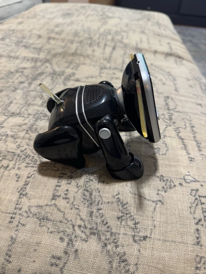 I-Dog Dance Negro Hasbro Sega Toys 2008 Funciona VER VIDEO Robot Perro Canta Luces Foto 4 de 4