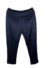 NWT Antthony Navy Blue Sueded Pants Large