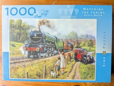 Watch The Trains 1000 Teile Puzzle. Flying Scotsman. Neu & Versiegelt.