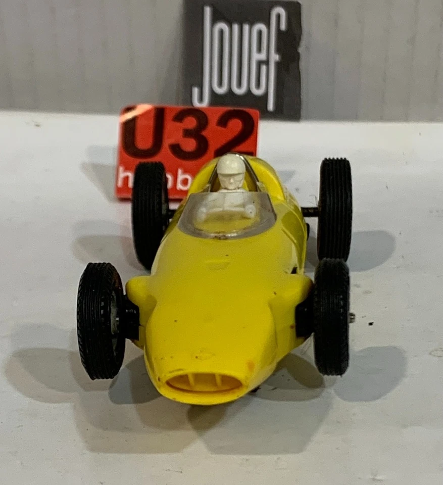 Slot Car Jouef 3600 Brm P57 F1 1962 Graham Hill Yellow - Image 2 of 4