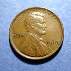 1910 Lincoln cent  Ch. XF