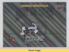 2024-25 Upper Deck MVP Above the Crease Joonas Korpisalo #AC-10 READ re9